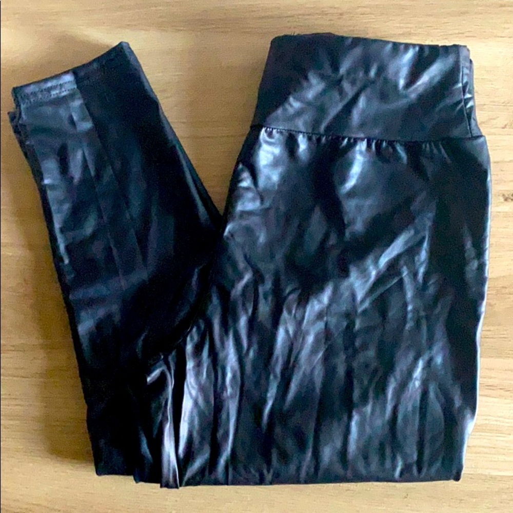 Leather legging
